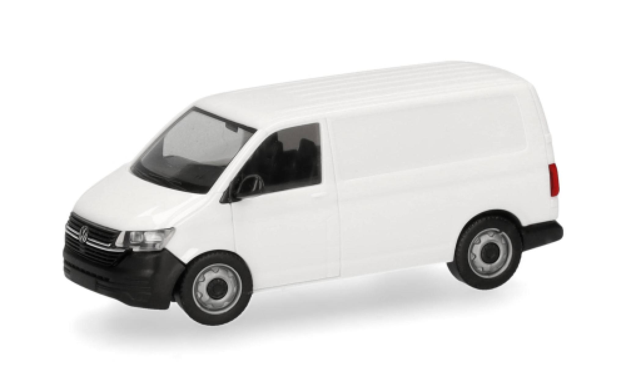 Volkswagen T6 1/87 Herpa MiniKit .1 Kasten wit 1:87 modelauto