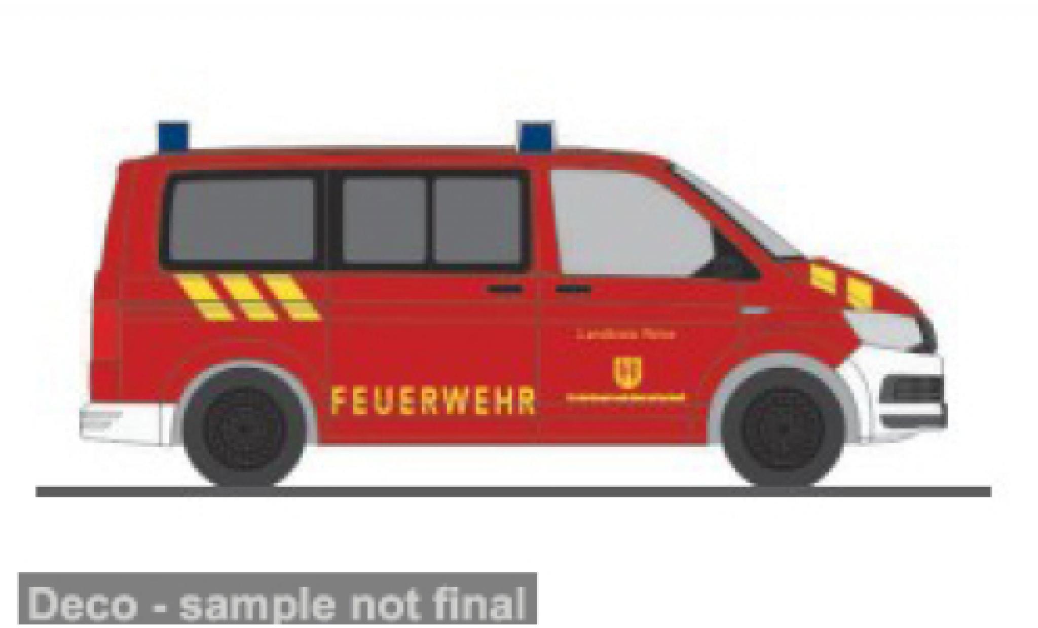 Volkswagen T6 1/87 Rietze FW Landkreis Peine 1:87 modelauto
