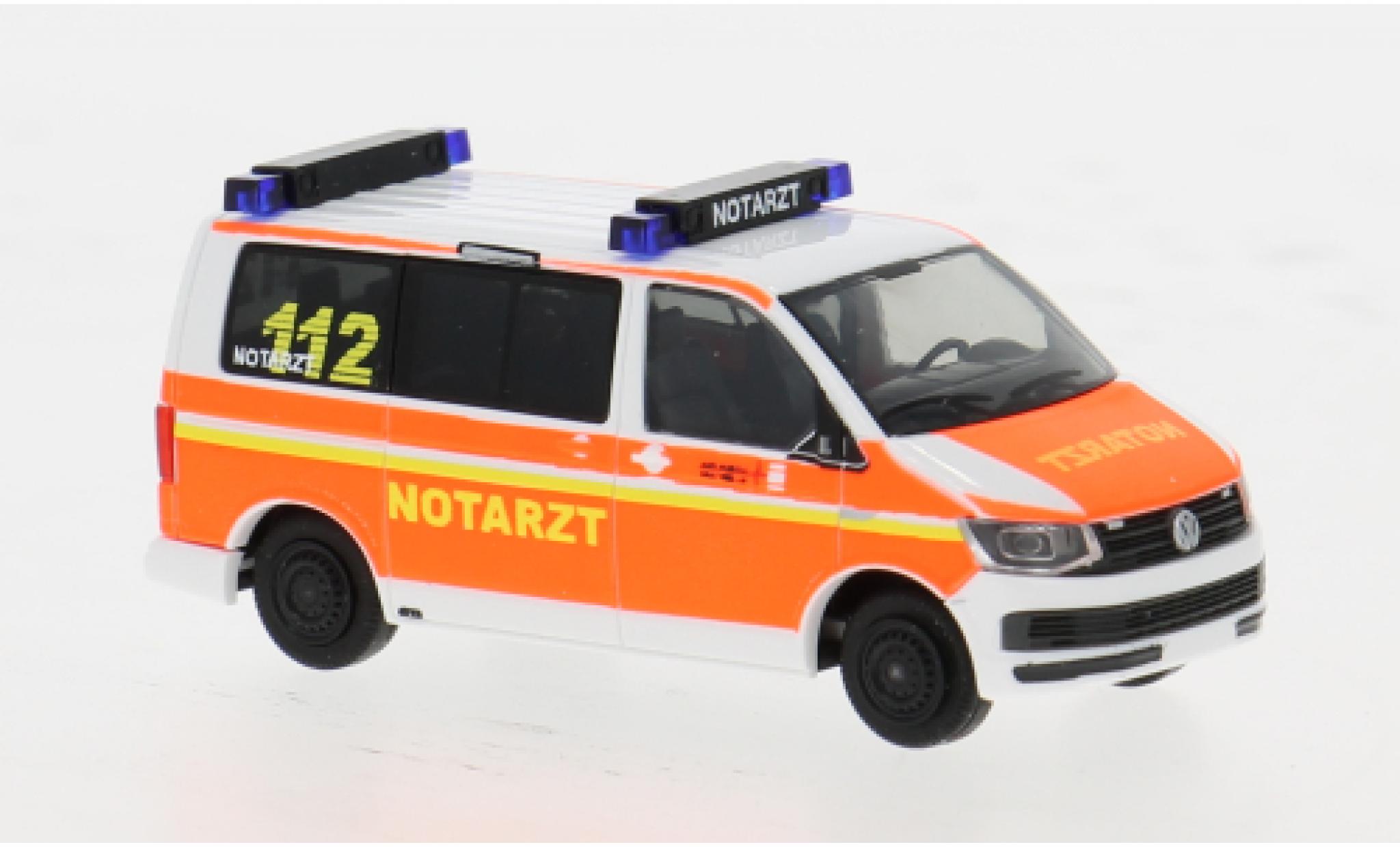 Volkswagen T6 1/87 Rietze Notarzt K 1:87 modelauto