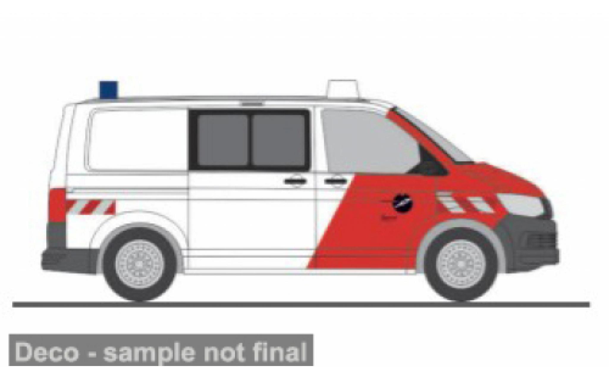 Volkswagen T6 1/87 Rietze Unfallhilfswagen Potsdam 1:87 modelauto