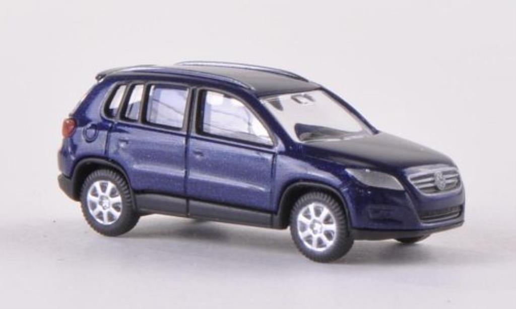 Volkswagen Tiguan 1/160 Wiking blauw modelauto