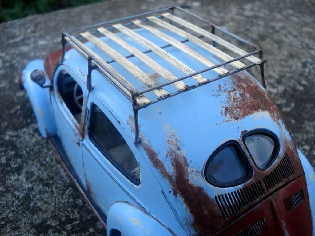 Volkswagen Kafer Base coccinelle 51 split standard hoodride 1/18 Maisto