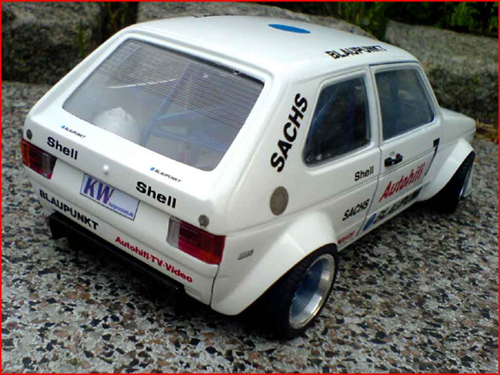 Volkswagen Golf GTI bergrennen 1/18 Solido
