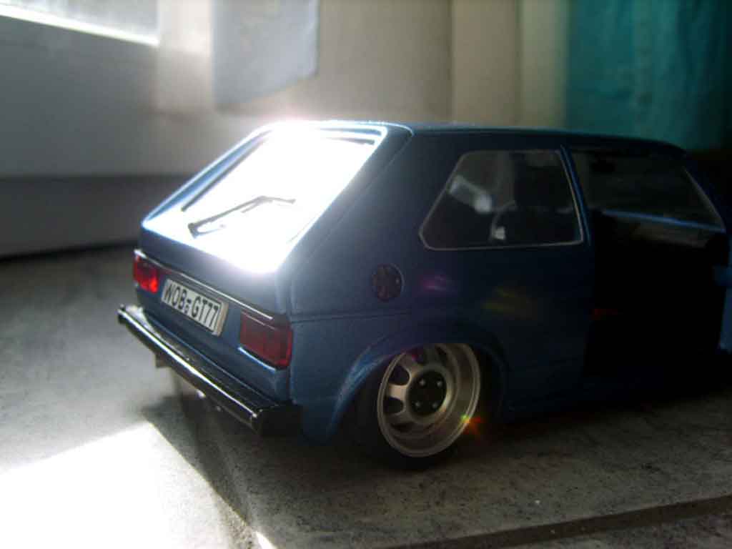 Volkswagen Golf GTI calandre phare us et jantes ats 1/18 Solido