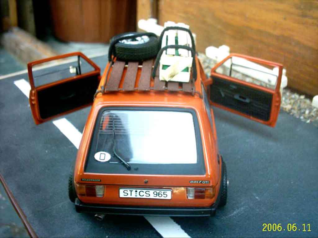 Volkswagen Golf GTI german old school 1/18 Solido