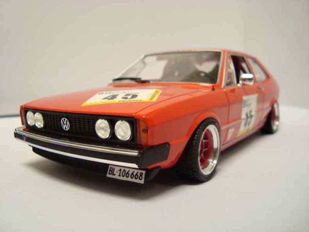 Volkswagen Scirocco GTI preparation racing 1/18 Revell