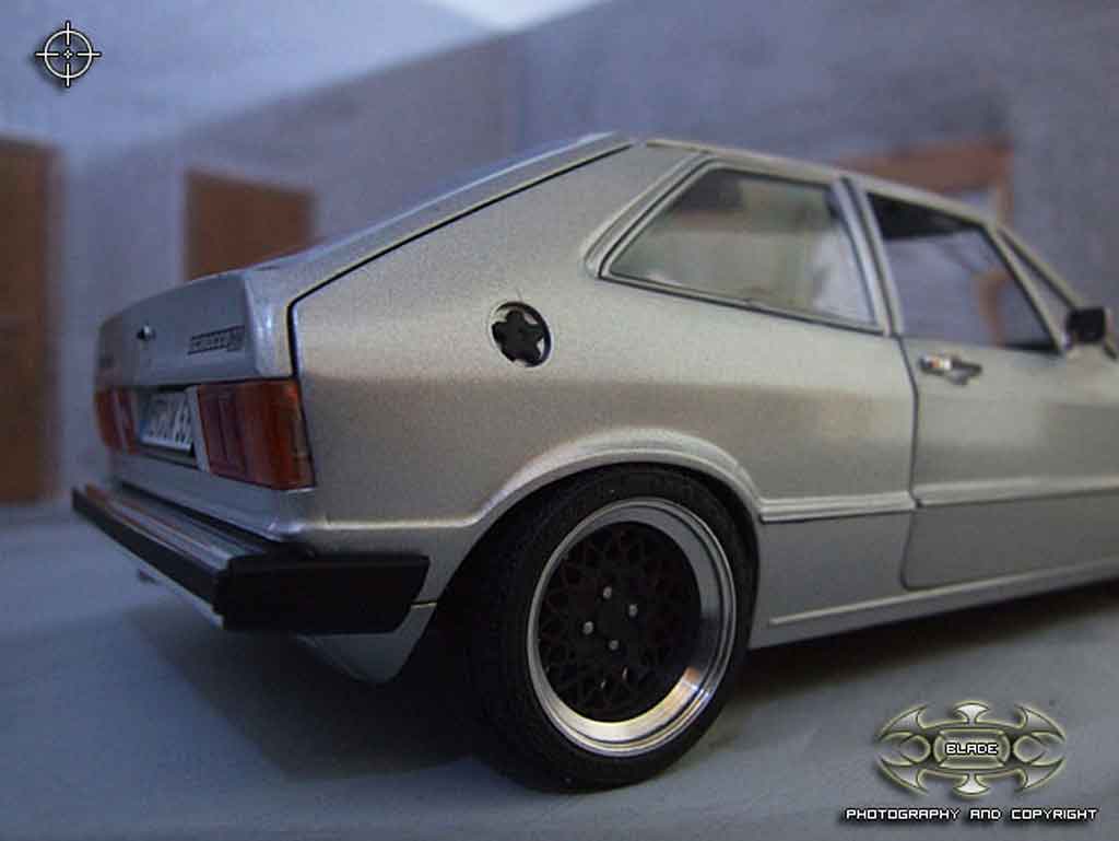 Volkswagen Scirocco GTI jantes bbs 1/18 Revell