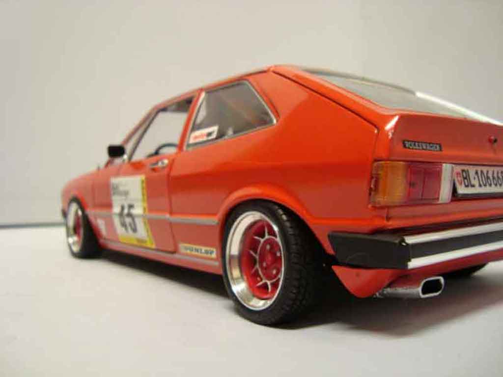 Volkswagen Scirocco GTI preparation racing 1/18 Revell