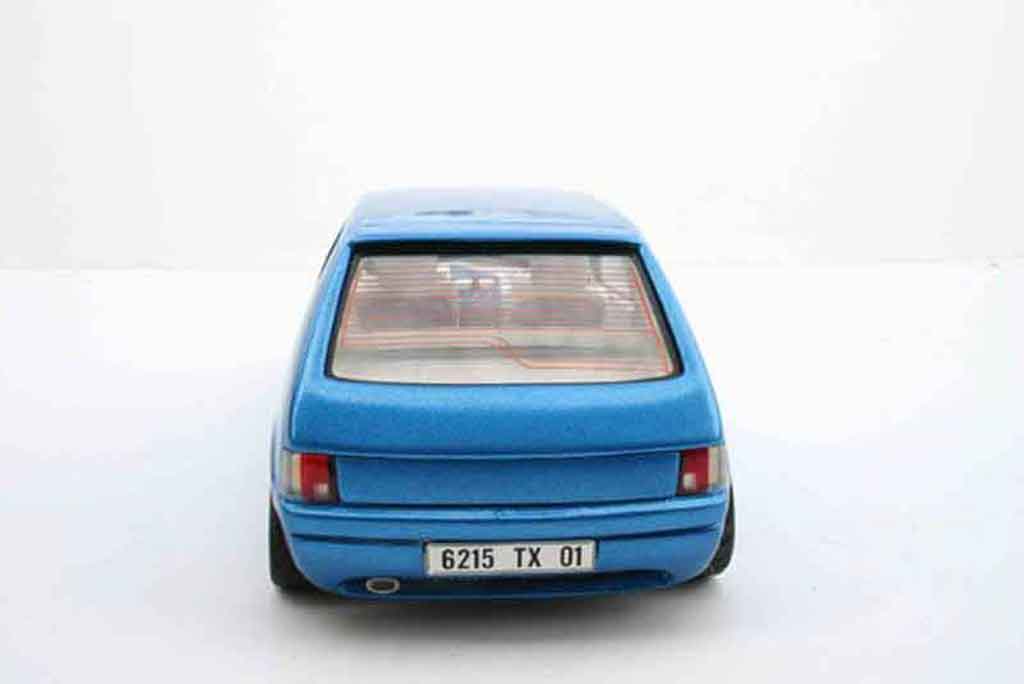 Peugeot 205 GTI blauw tuning 1/18 Solido