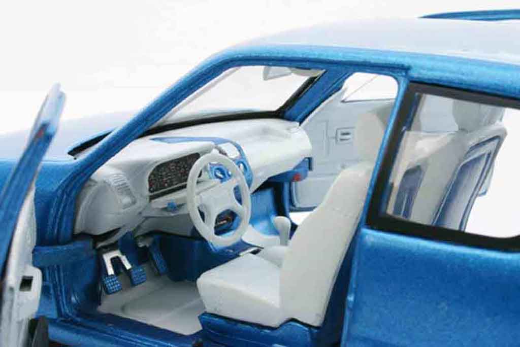 Peugeot 205 GTI blauw tuning 1/18 Solido
