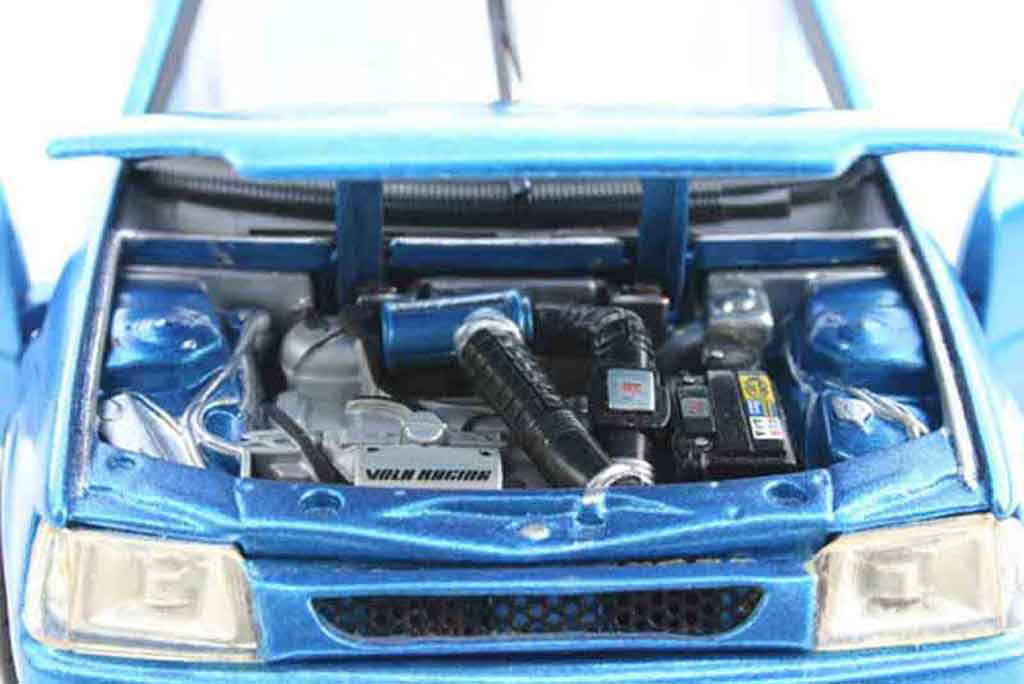 Peugeot 205 GTI blauw tuning 1/18 Solido