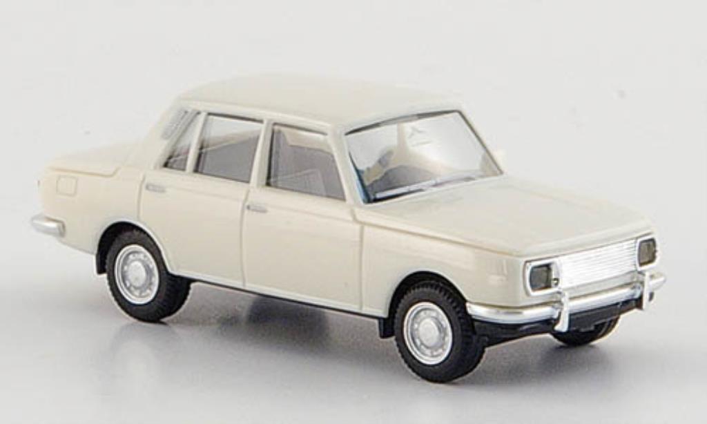 Wartburg 353 1/87 Herpa grijs-wit 1966 modelauto