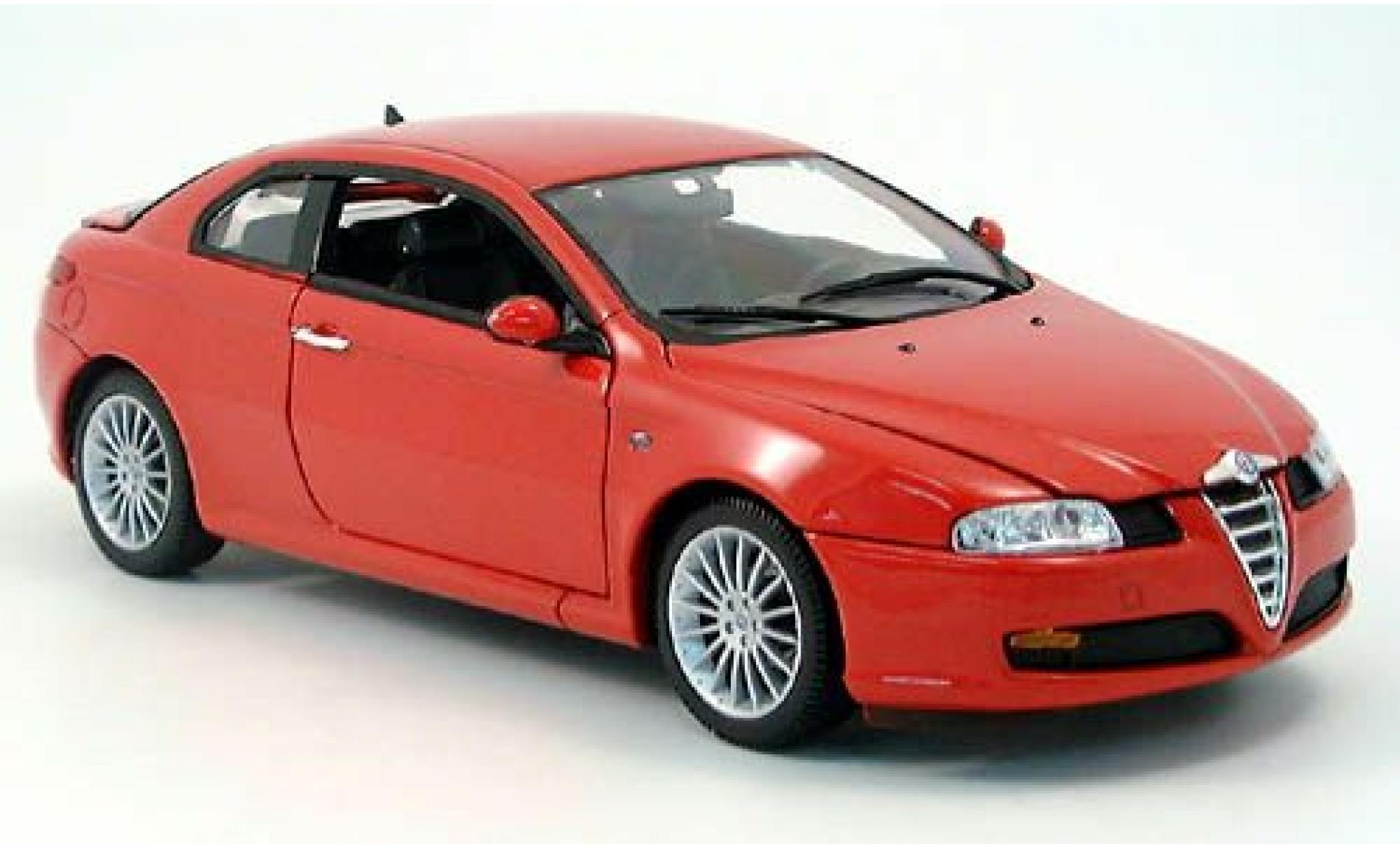 Alfa Romeo GT 1/18 Welly rood 2003 1:18 modelauto