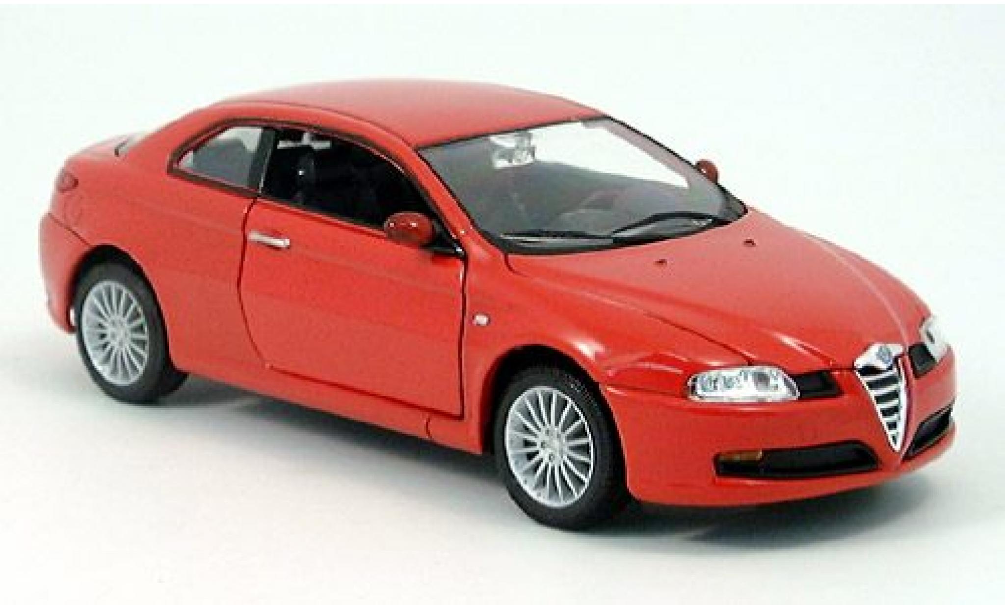Alfa Romeo GT 1/24 Welly rood 2003 1:24 modelauto