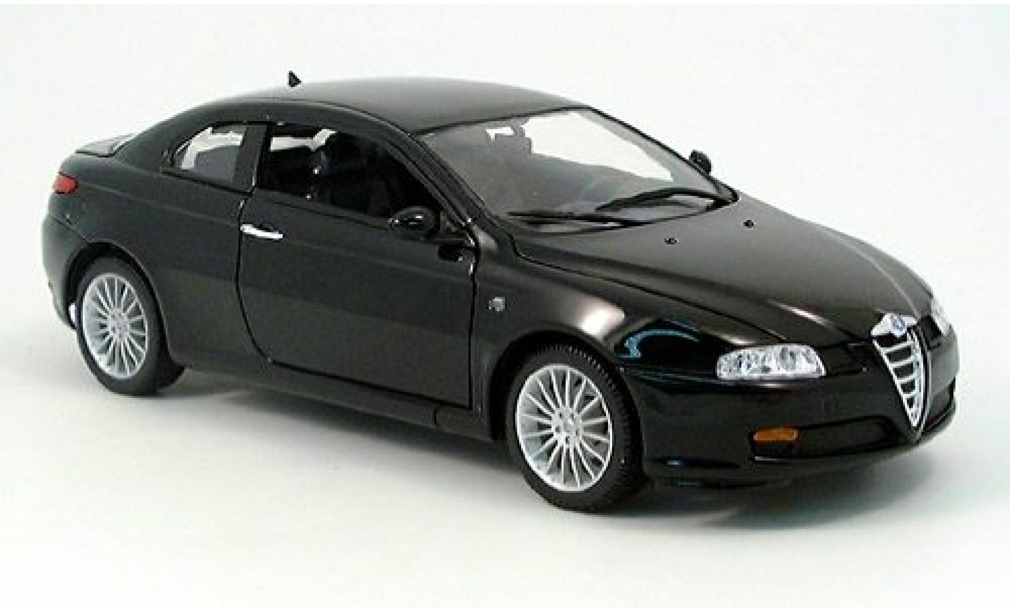 Alfa Romeo GT 1/18 Welly zwart 2003 1:18 modelauto