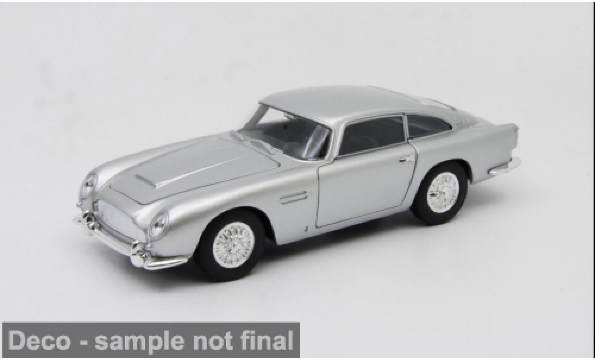Aston Martin DB5 1/24 Welly grijs 1964 1:24 modelauto