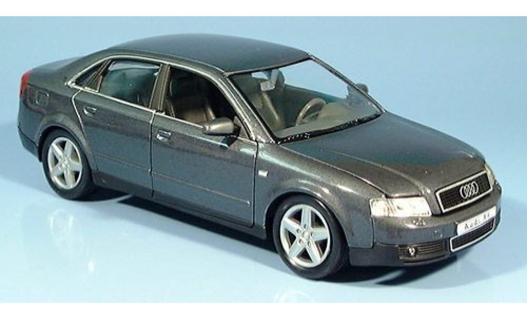 Audi A4 1/24 Welly met. grijs 1:24 modelauto