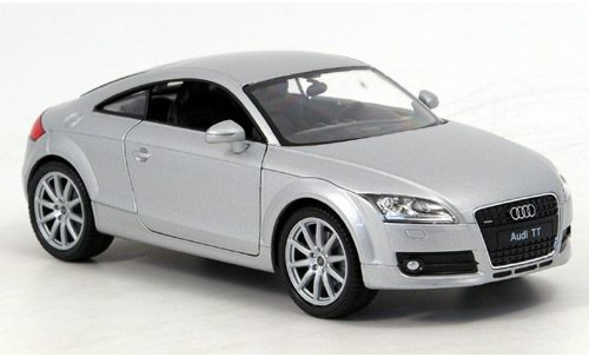 Audi TT 1/24 Welly Coupe grijs 1:24 modelauto
