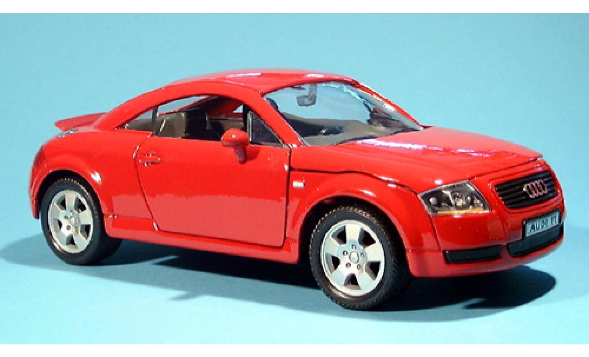 Audi TT 1/24 Welly rood 1:24 modelauto