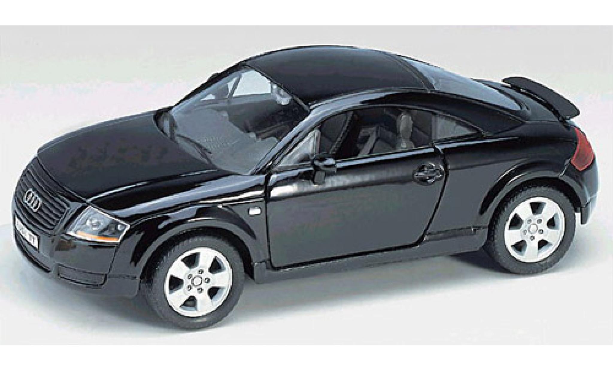 Audi TT 1/24 Welly zwart 1:24 modelauto