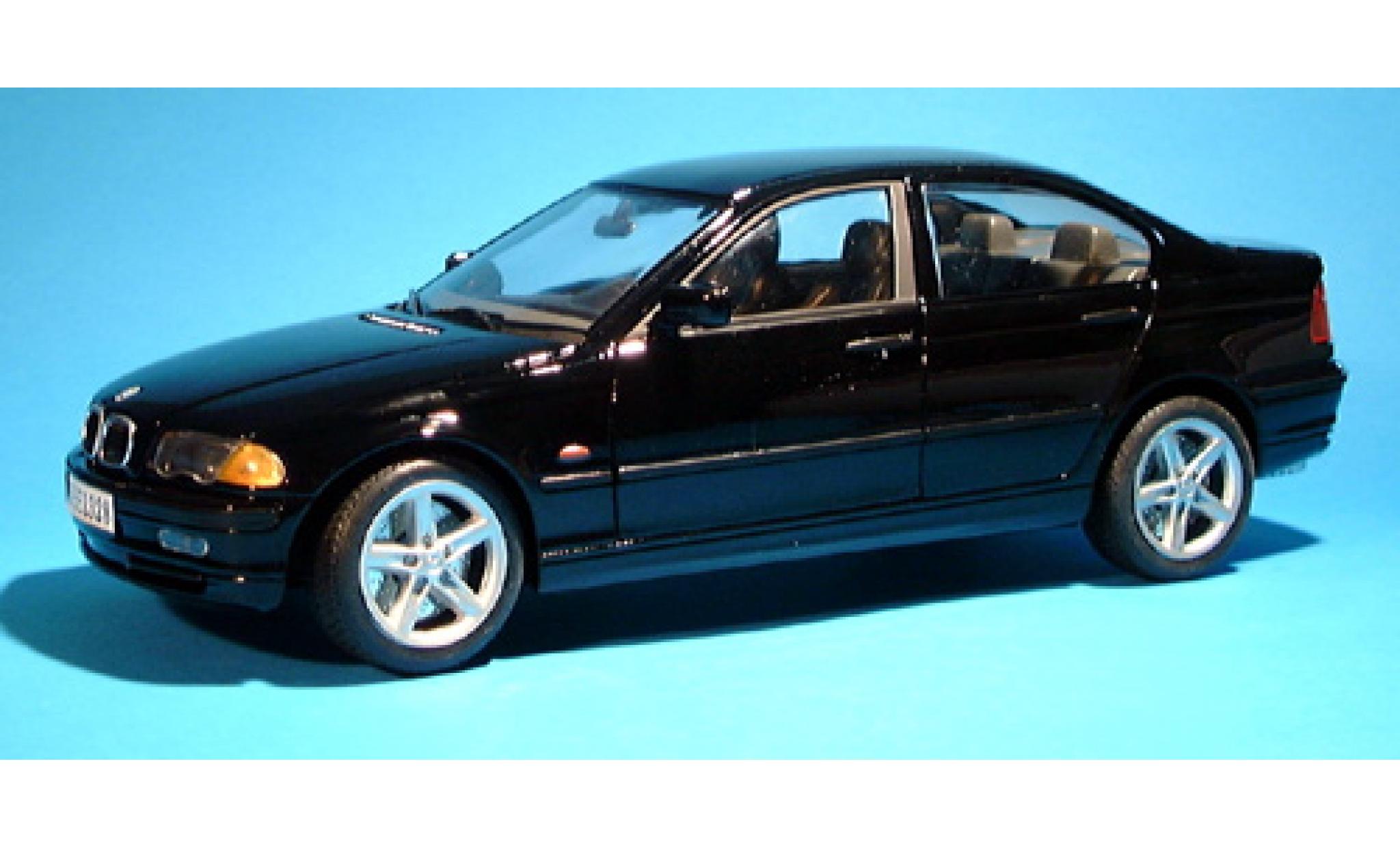 Bmw 328 1/18 Welly i zwart 1998 1:18 modelauto