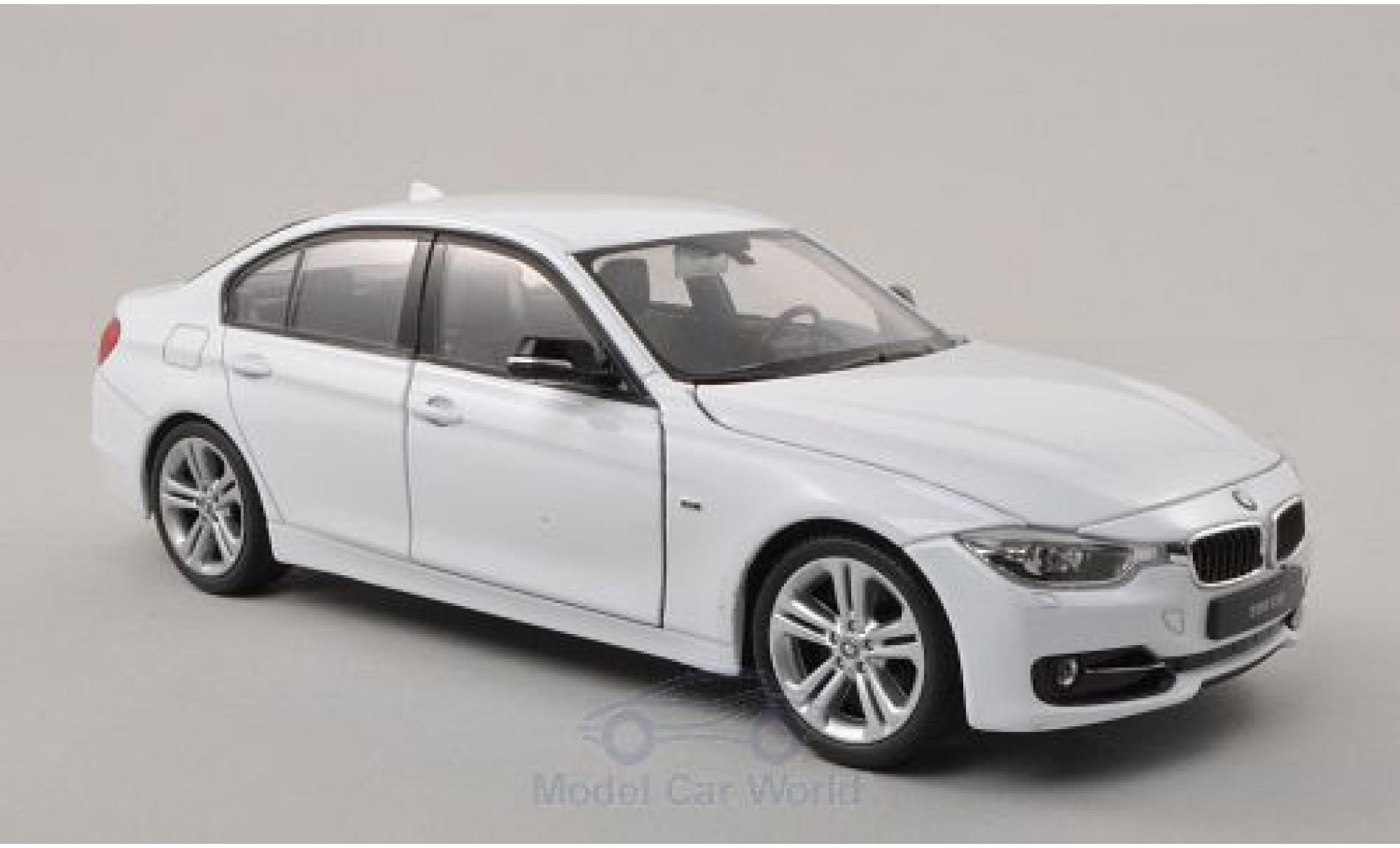 Bmw 335 1/24 Welly i (F30) wit modelauto
