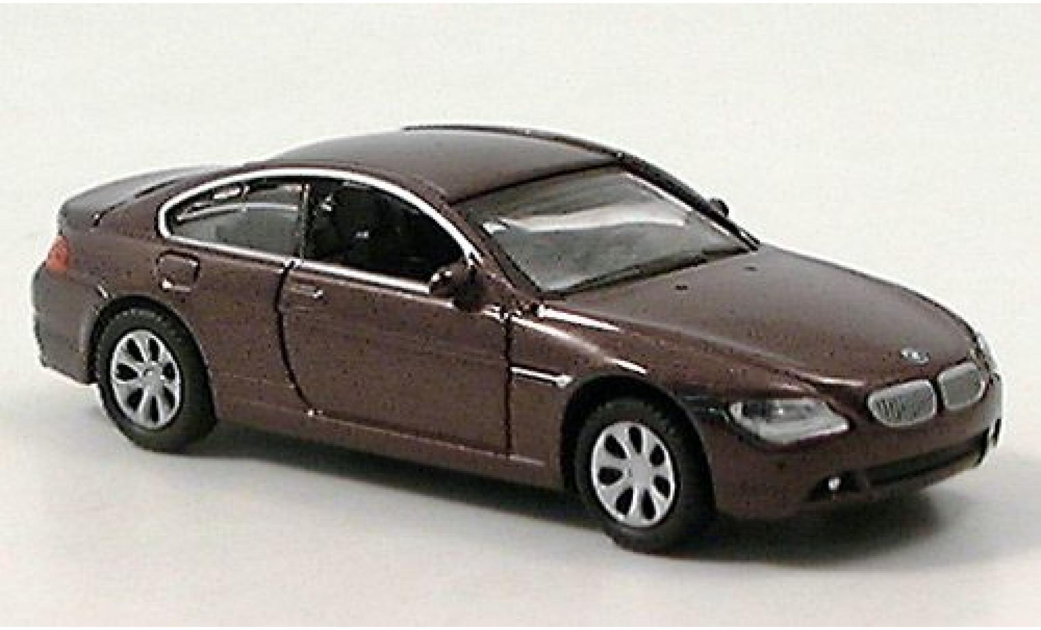 Bmw 645 1/87 Welly ci met.lila 1:87 modelauto