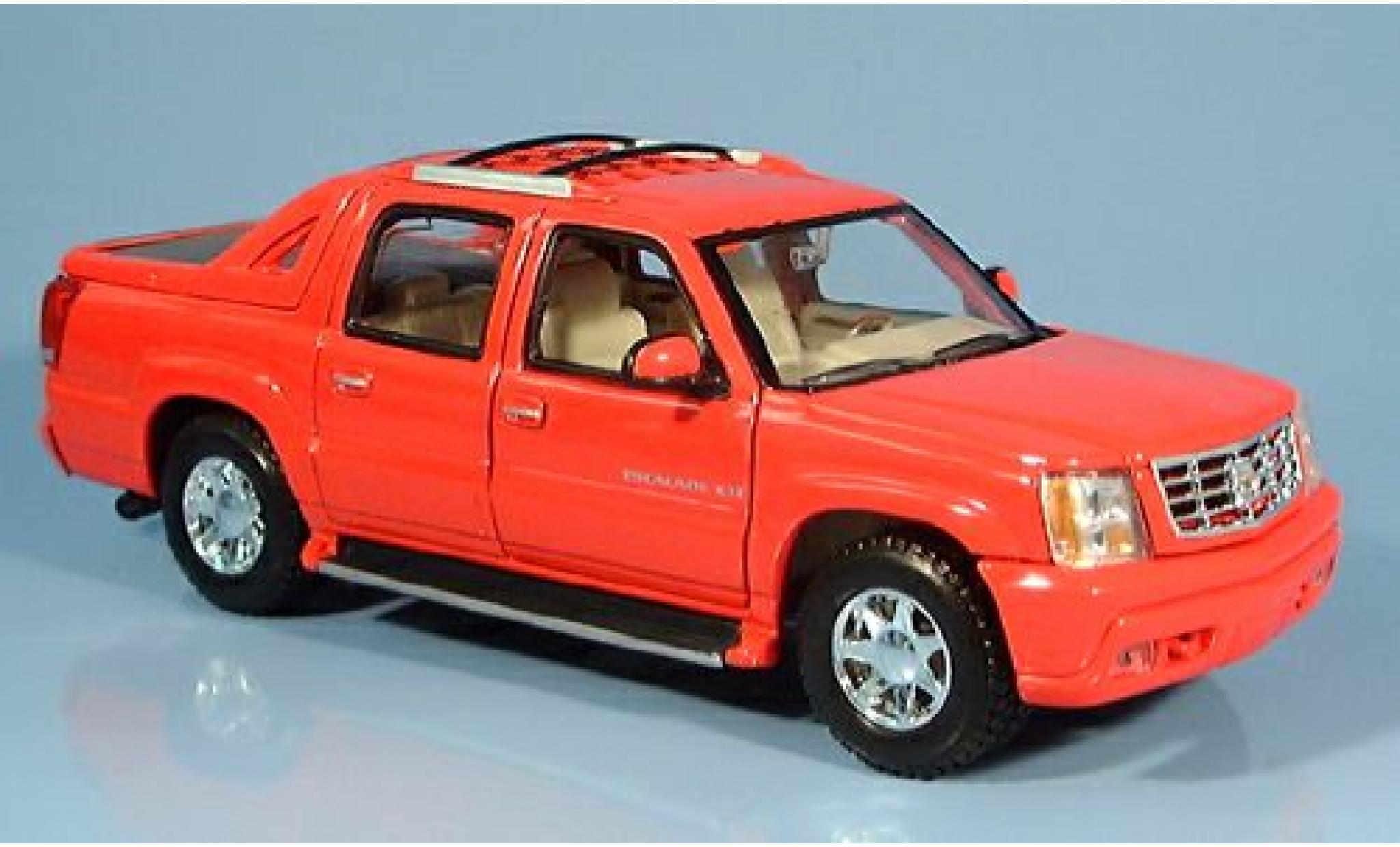 Cadillac Escalade 1/24 Welly EXT rood 2002 1:24 modelauto