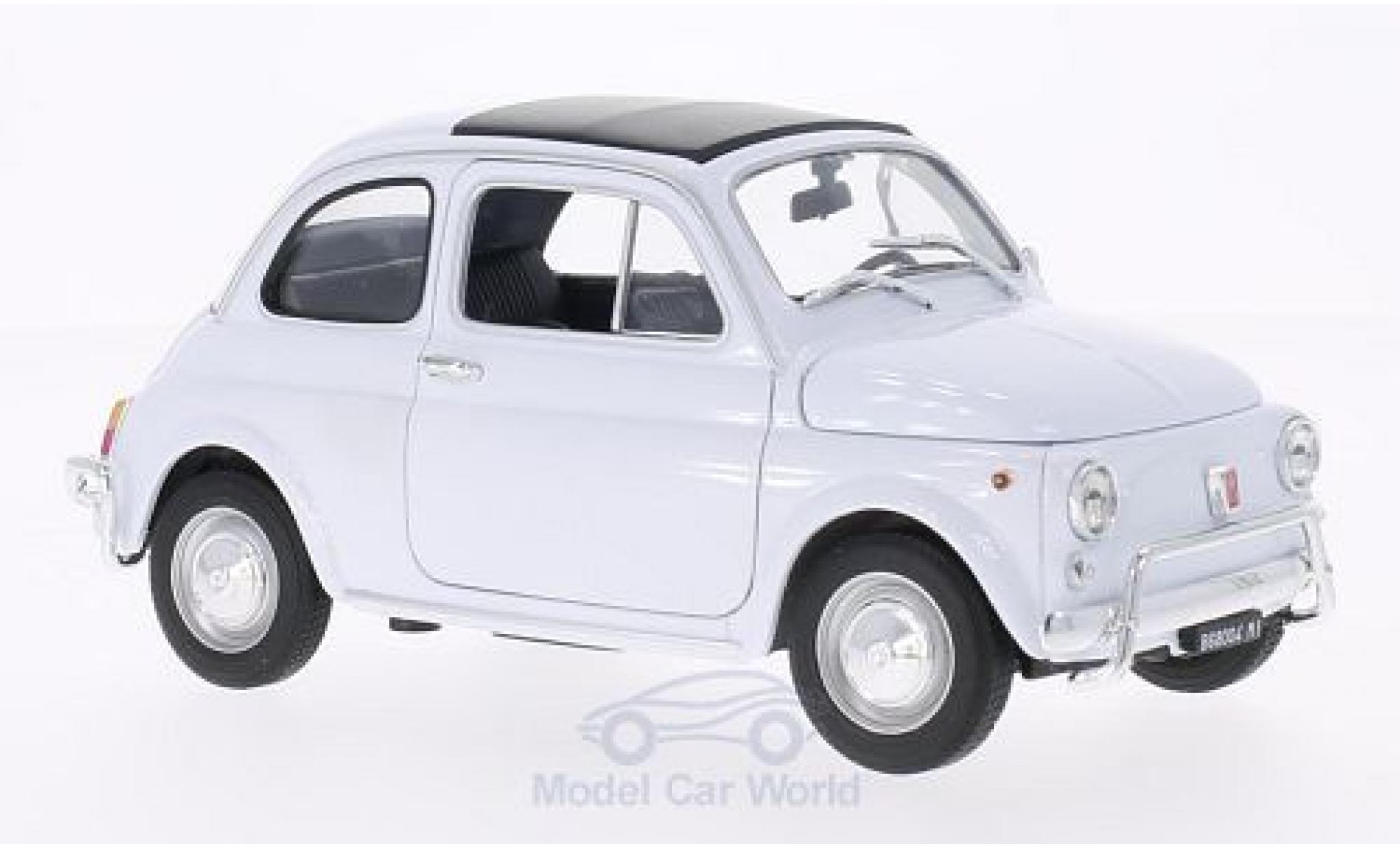 Fiat 500 1/18 Welly wit 1957 modelauto