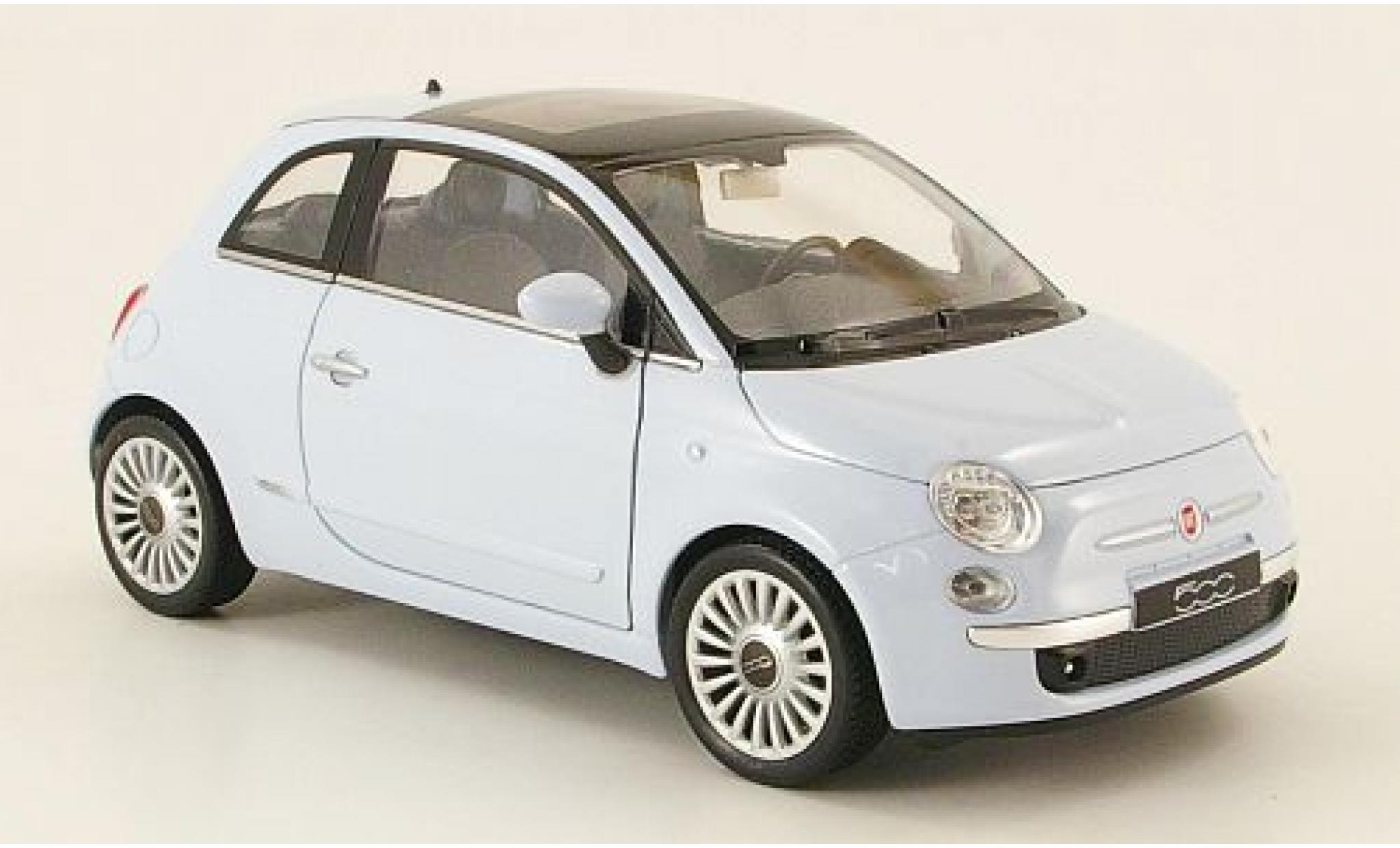 Fiat 500 1/24 Welly wit 2007 1:24 modelauto