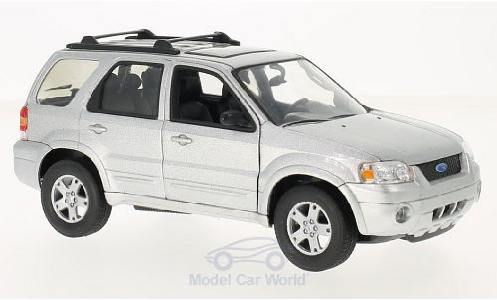 Ford Escape 1/24 Welly Limited grijs 2005 modelauto
