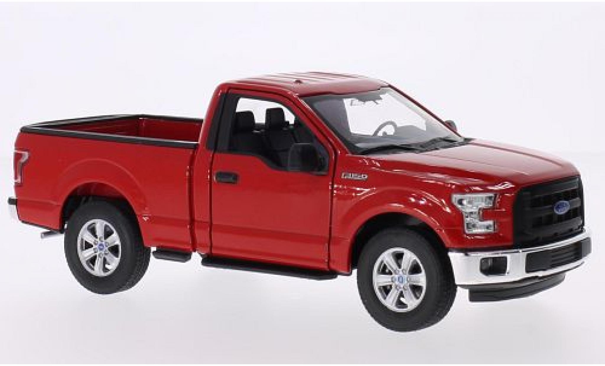Ford F-1 1/24 Welly 50 rood 2015 modelauto