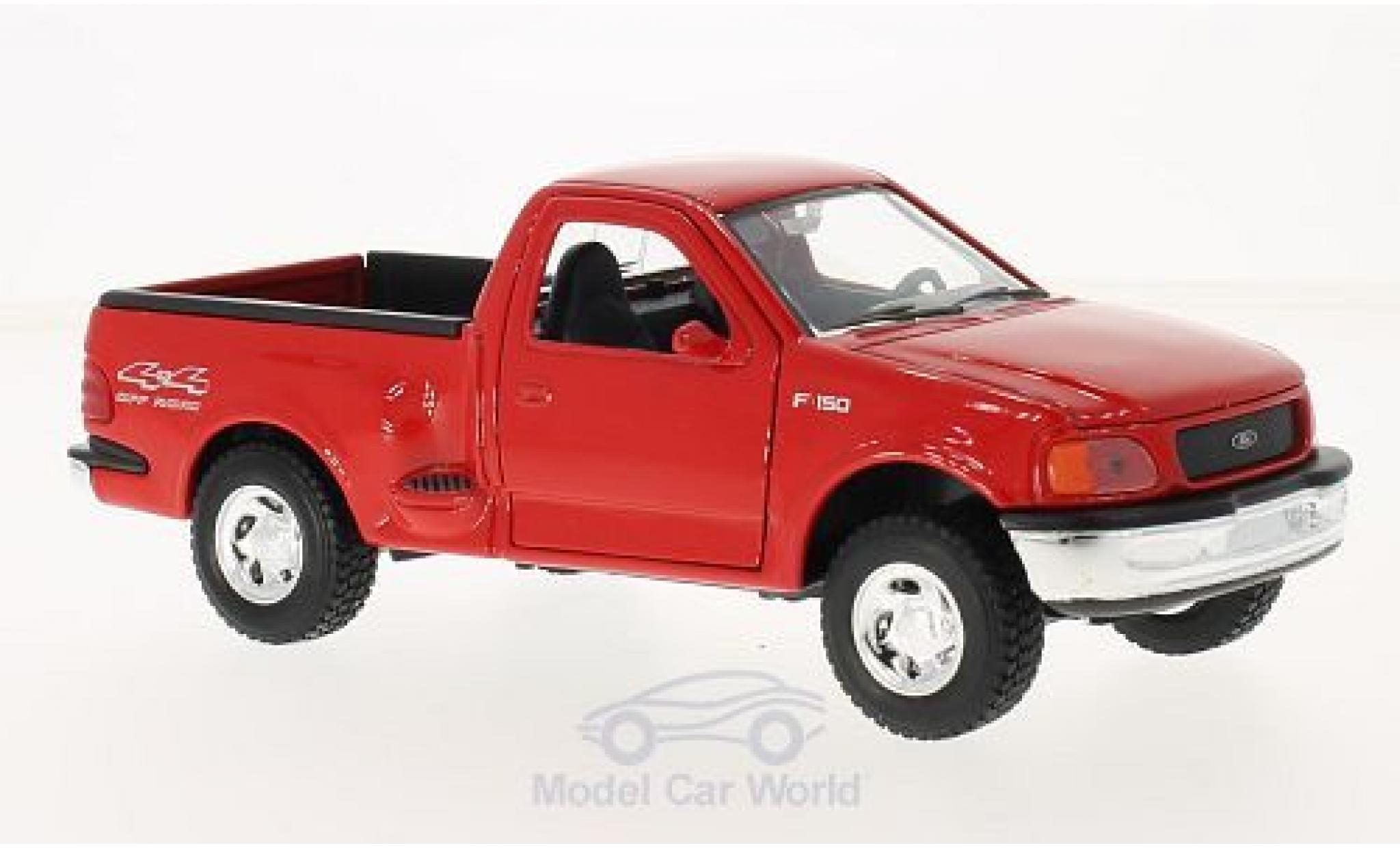 Ford F-1 1/24 Welly 50 Styleside rood 1999 modelauto