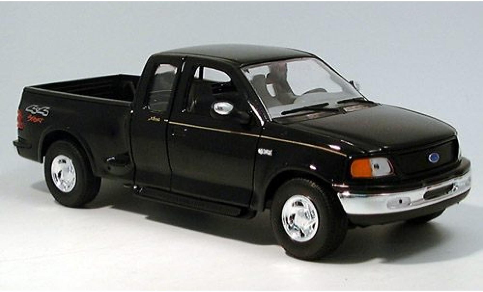 Ford F-1 1/18 Welly 50 Super Cab zwart 1999 1:18 modelauto