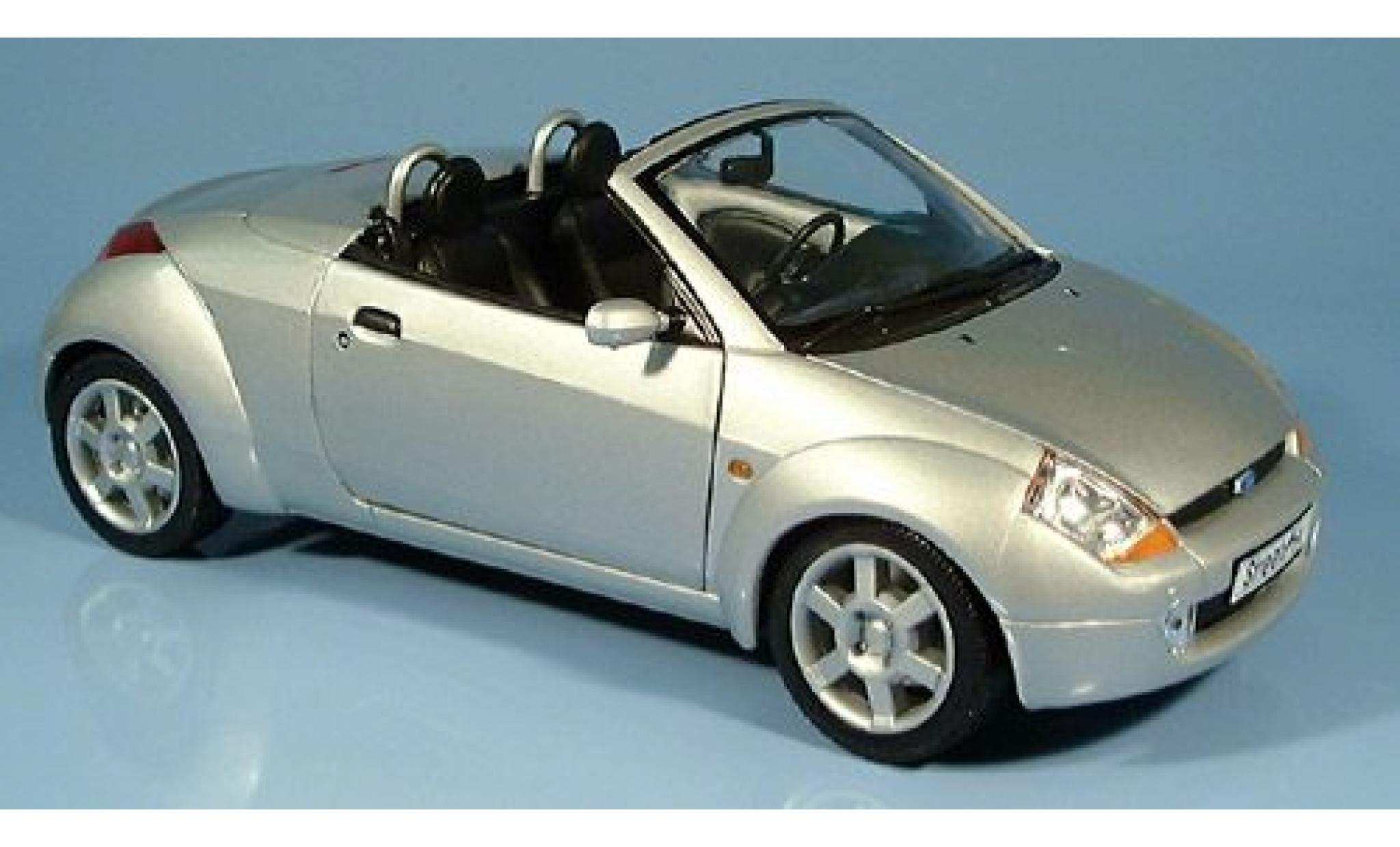 Ford Street Ka 1/18 Welly Street KA grijs 2003 1:18 modelauto