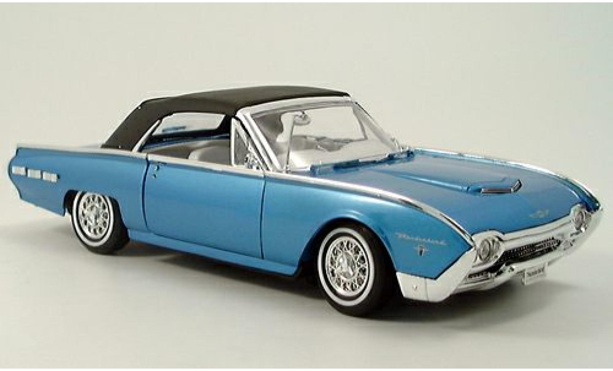 Ford Thunderbird 1/18 Welly Roadster met.-blauw 1962 1:18 modelauto