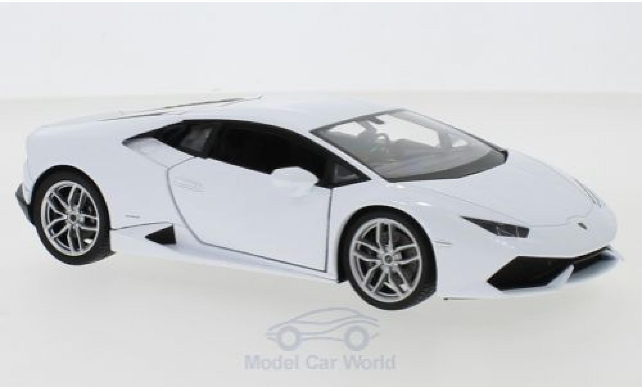 Lamborghini Huracan 1/24 Welly LP 610-4 wit modelauto