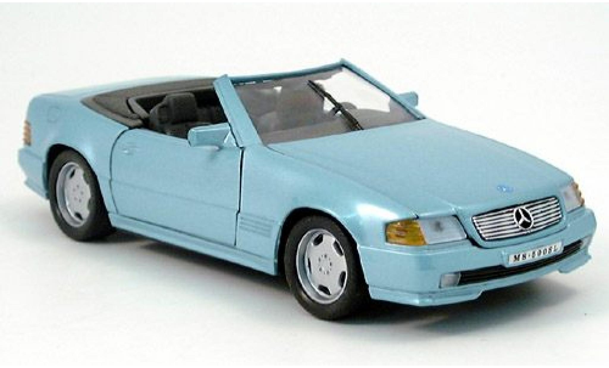 Mercedes 500 1/24 Welly SL met. turquoise 2000 1:24 modelauto