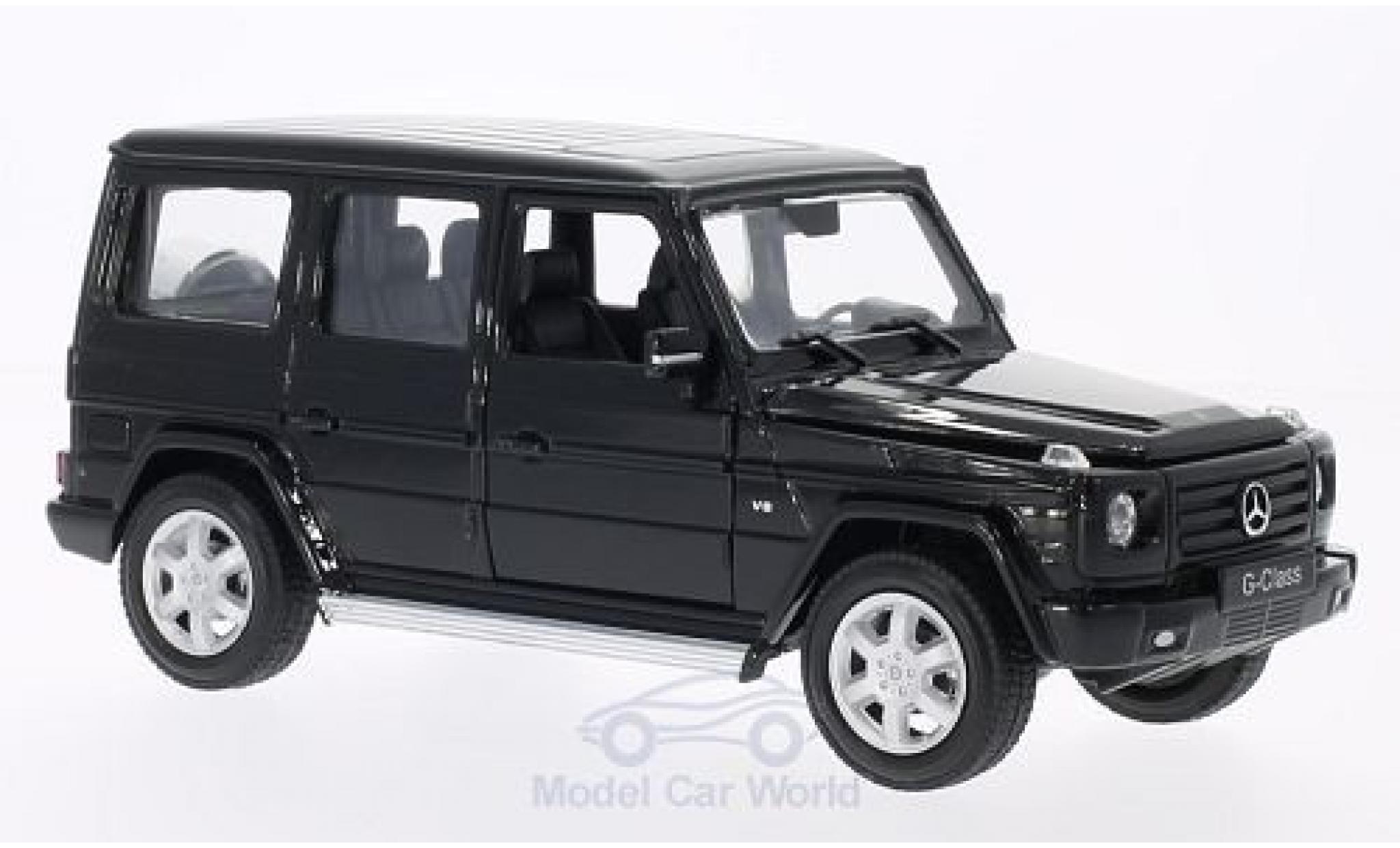 Mercedes Classe G 1/24 Welly zwart modelauto