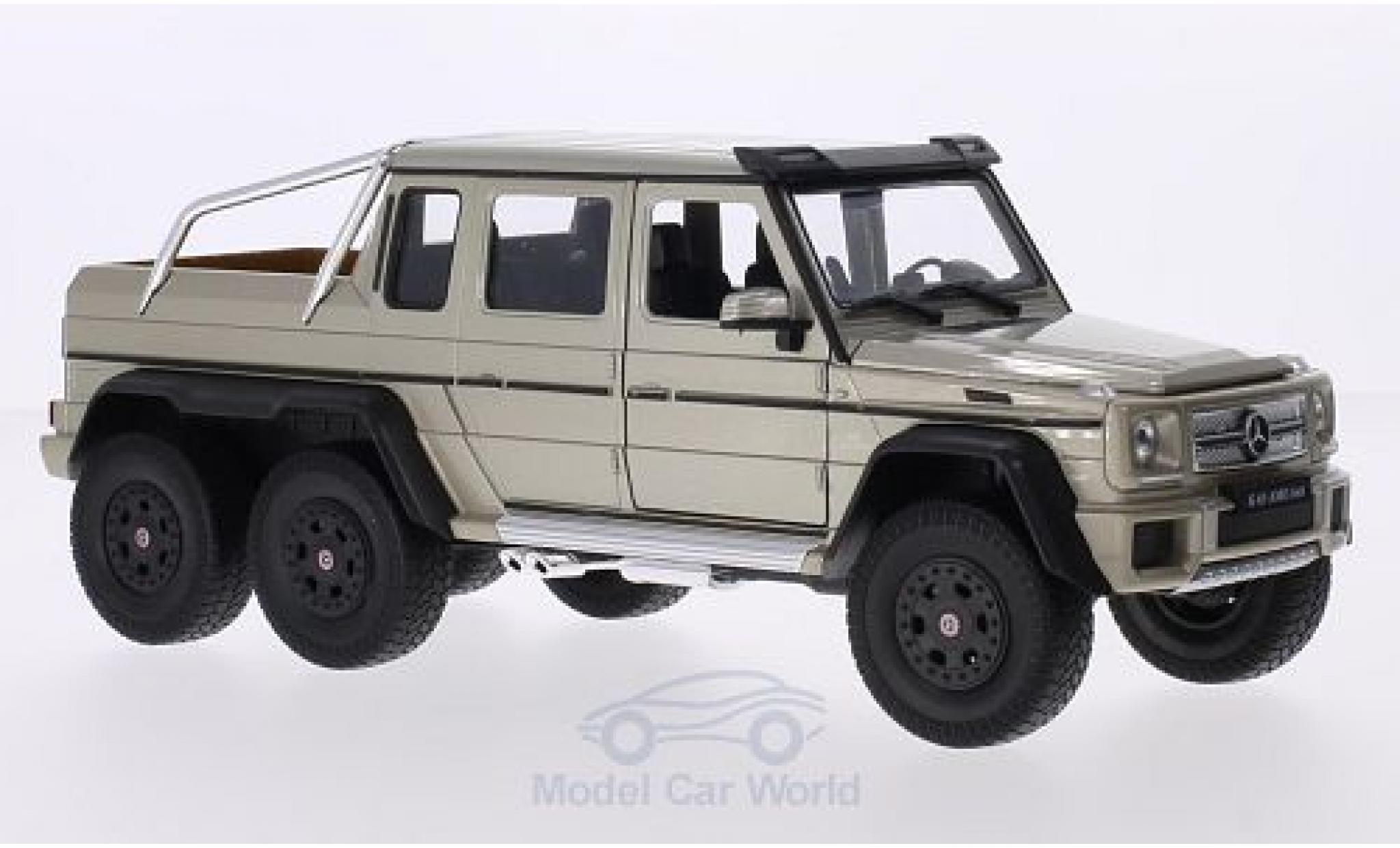 Mercedes Classe G 1/24 Welly G63 AMG 6x6 metallic beige modelauto