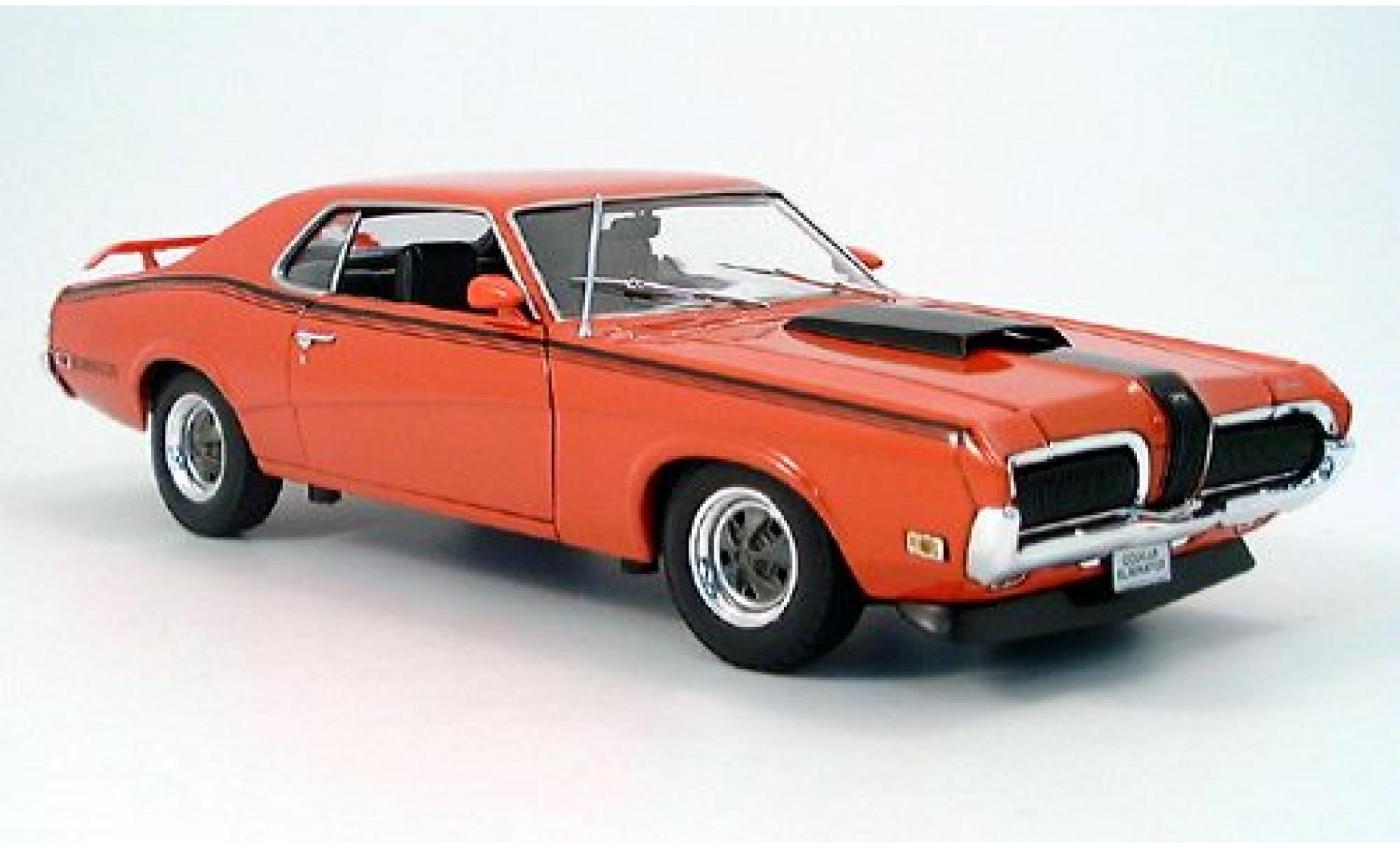 Mercury Cougar 1/18 Welly Elimiator oranje 1:18 modelauto