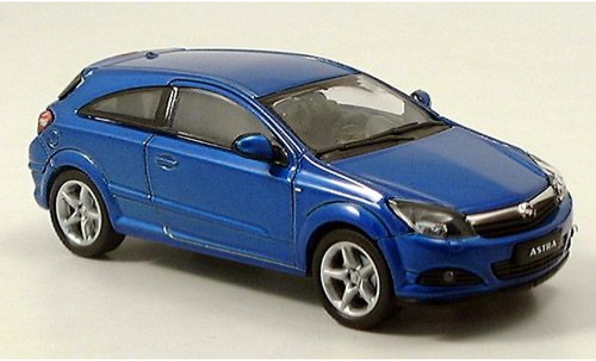 Opel Astra 1/43 Welly GTC blauw 1:43 modelauto