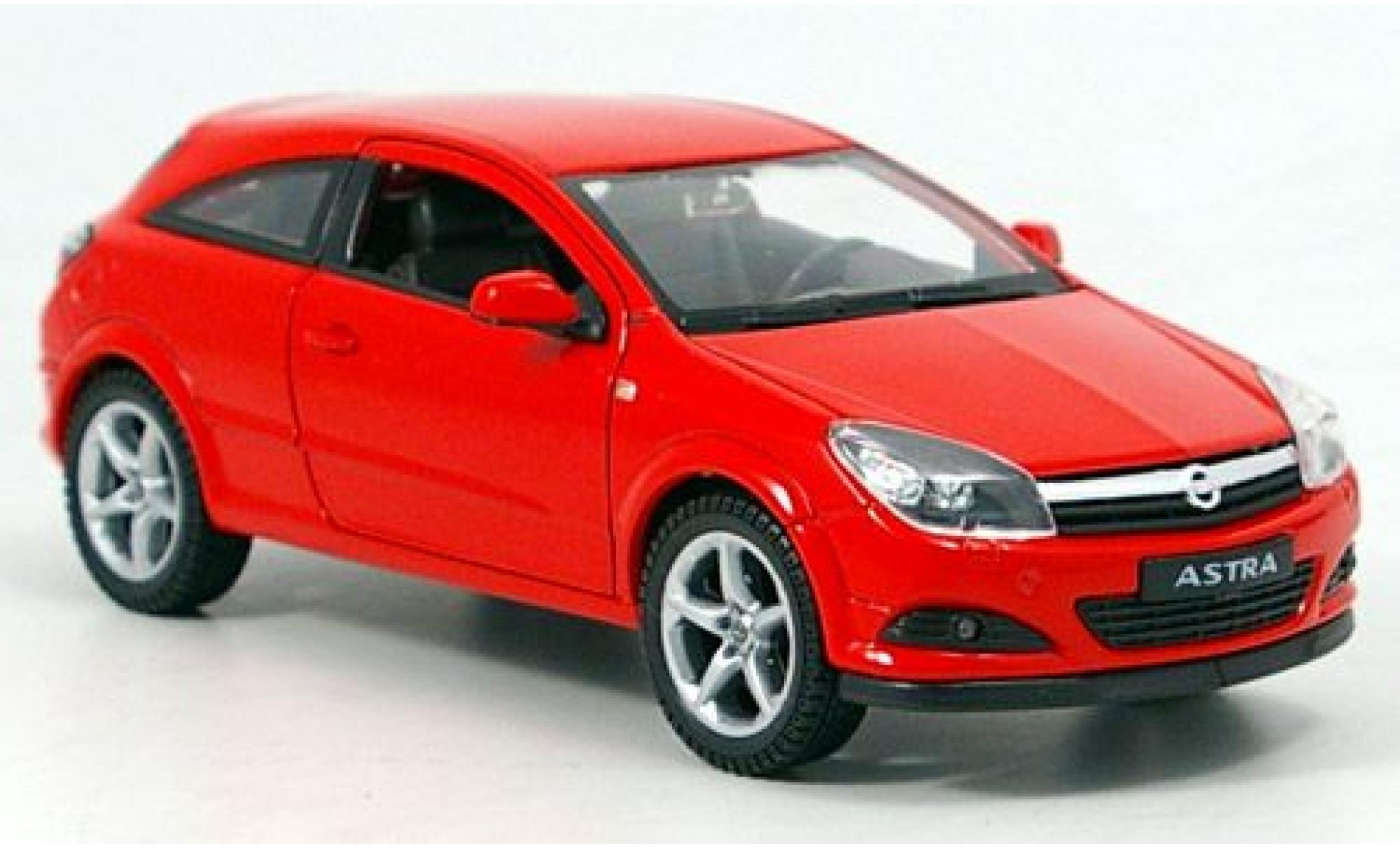 Opel Astra 1/24 Welly GTC rood 1:24 modelauto