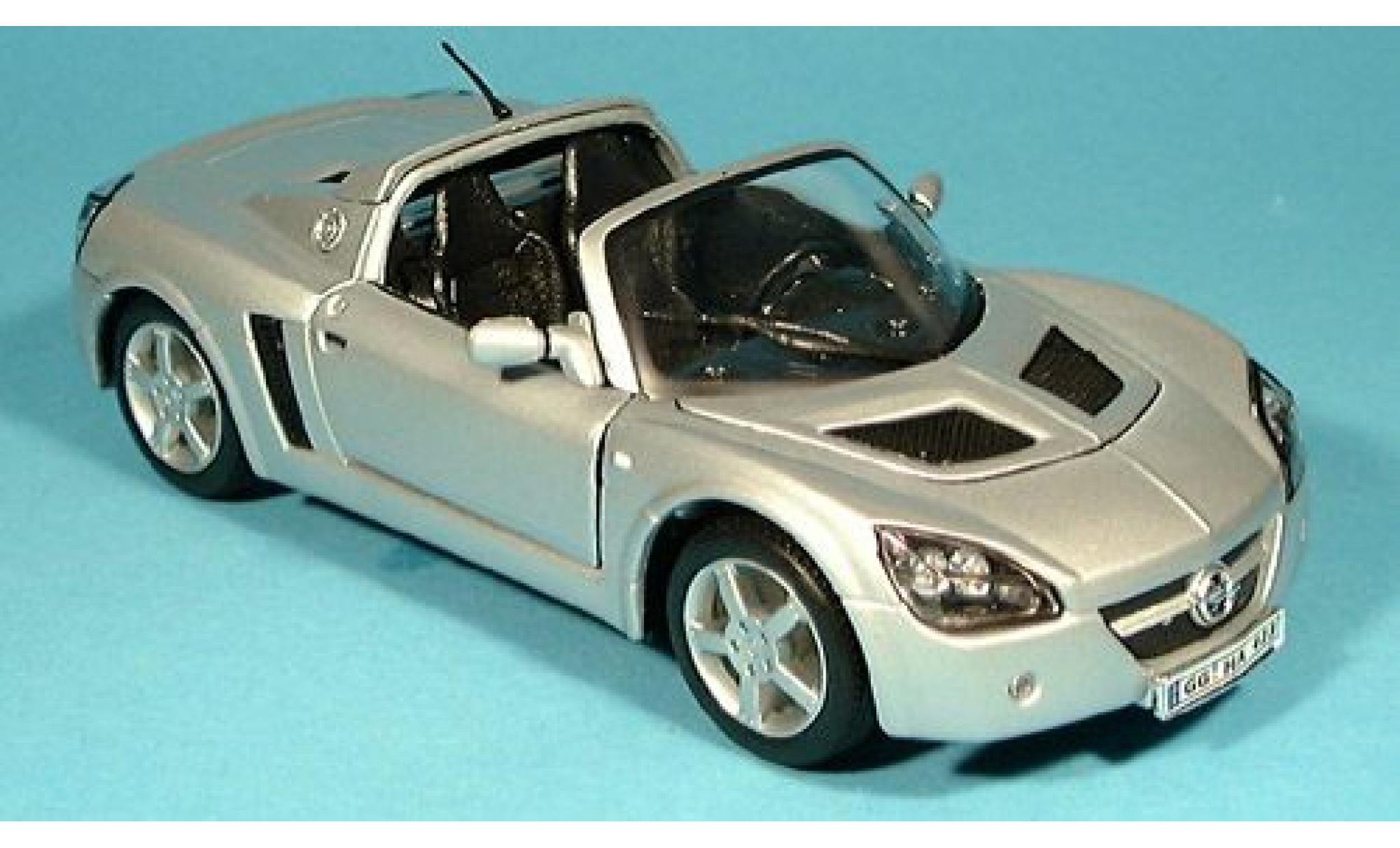 Opel Speedster 1/24 Welly grijs 1:24 modelauto
