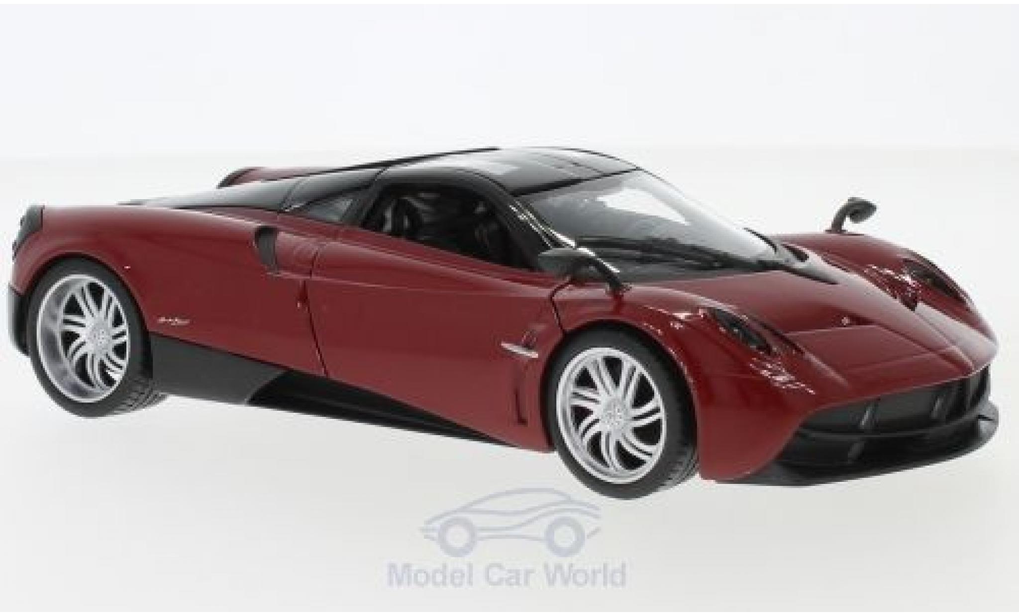 Pagani Huayra 1/24 Welly rood modelauto