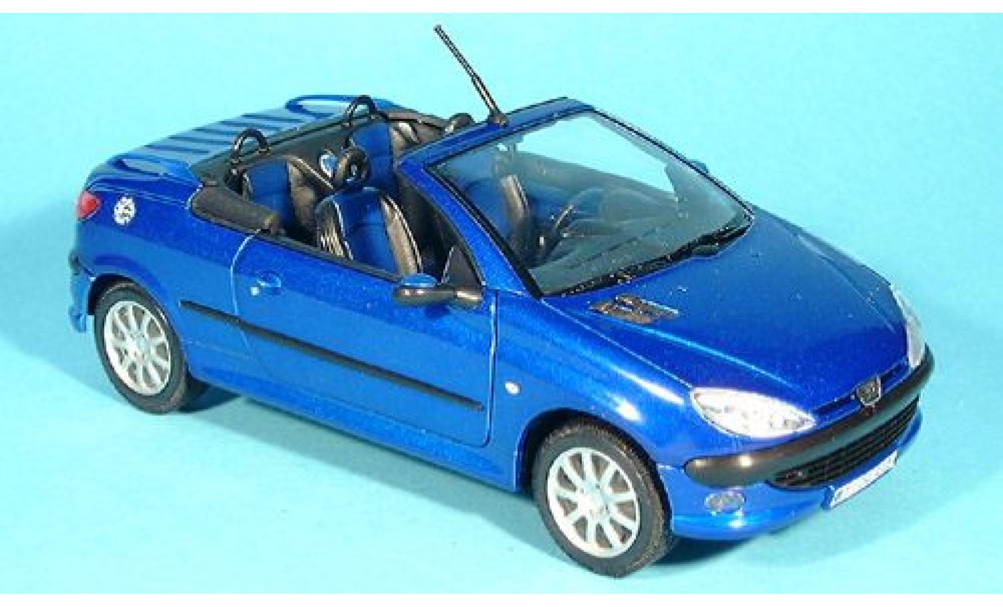 Peugeot 206 1/24 Welly Cabriolet offen (ohne Farbangabe) 1:24 modelauto