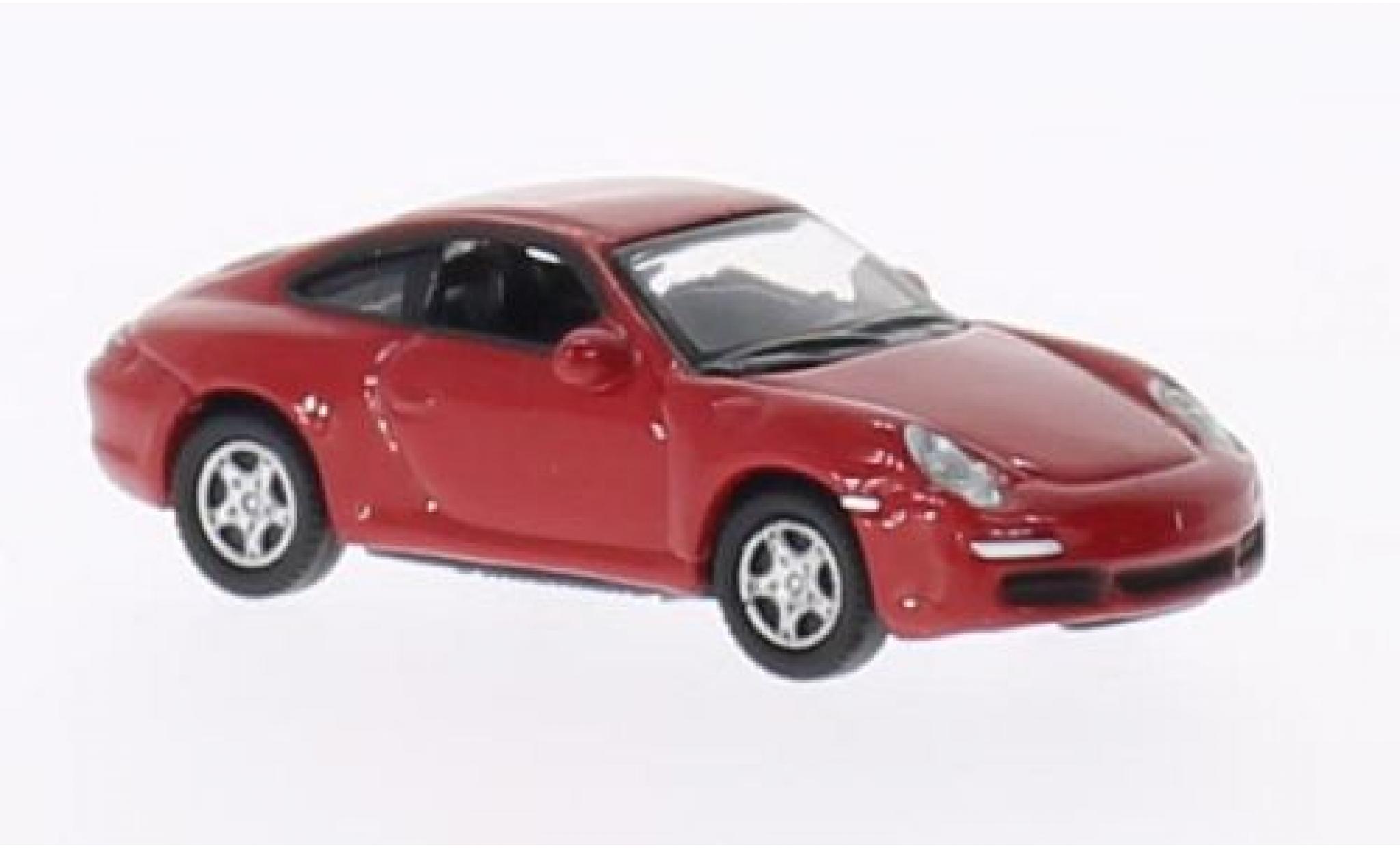 Porsche 997 S 1/87 Welly 911 () Carrera S rood modelauto