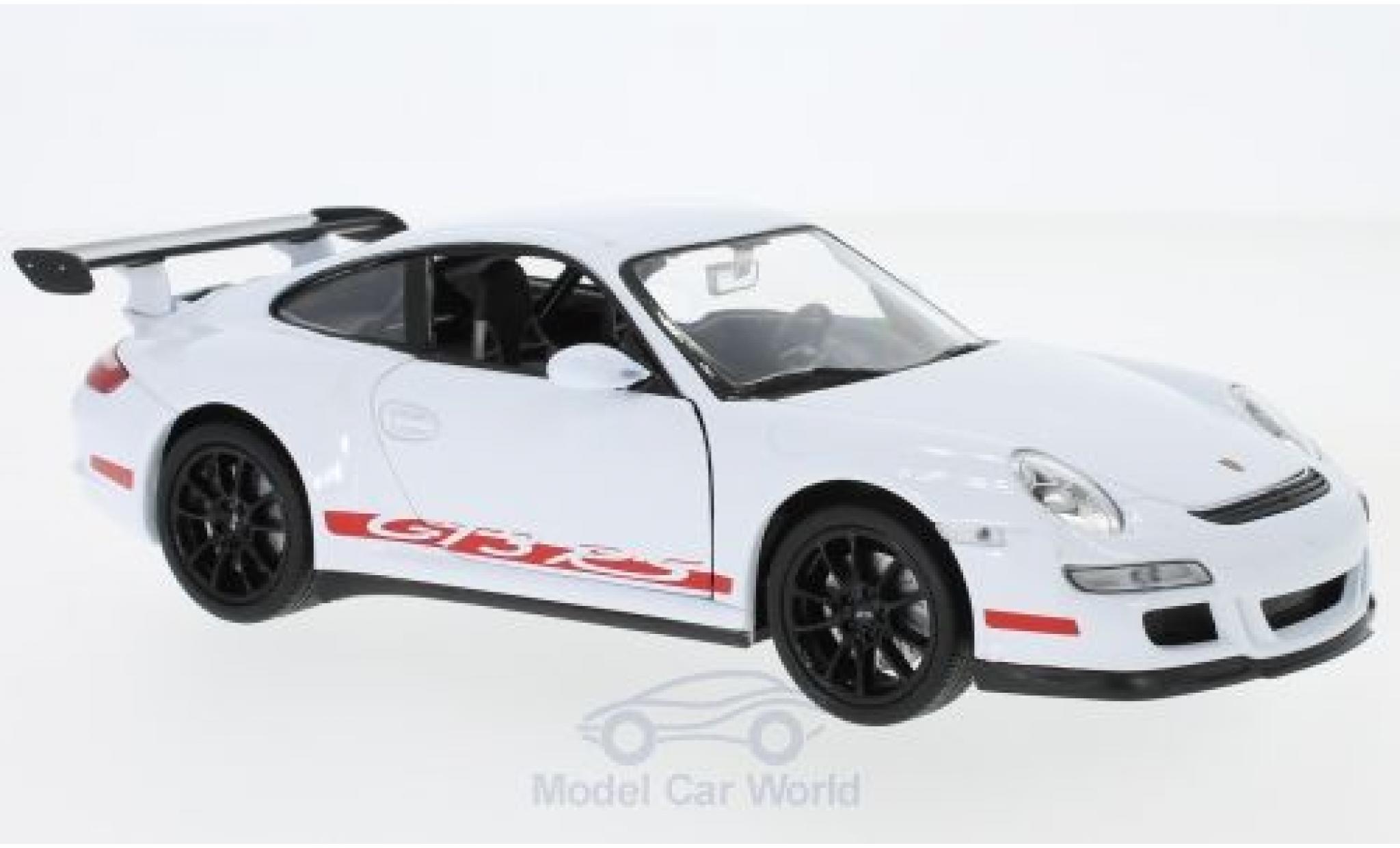 Porsche 997 GT3 RS 1/24 Welly 911 () GT3 RS () wit modelauto