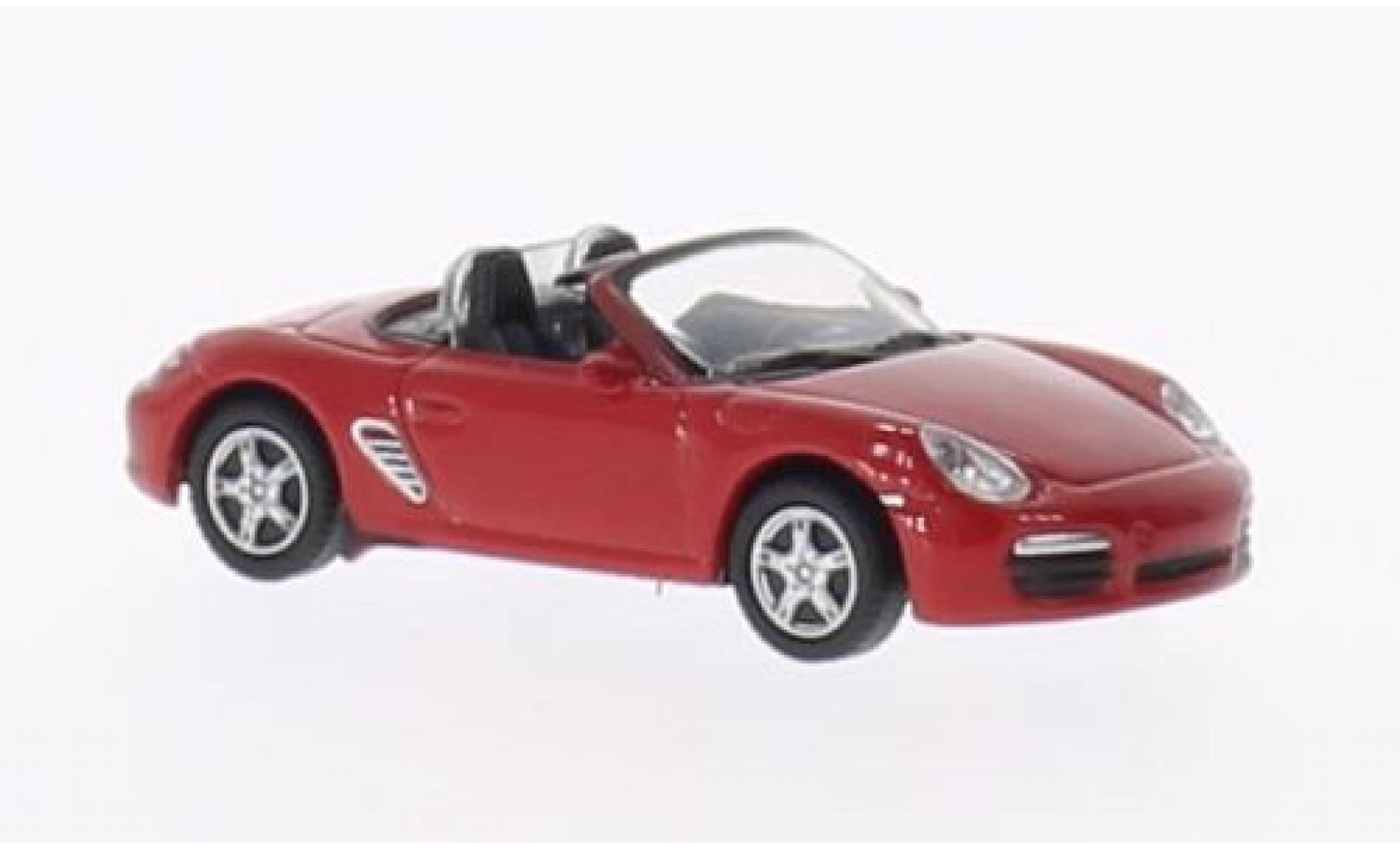 Porsche Boxster 1/87 Welly S rood modelauto