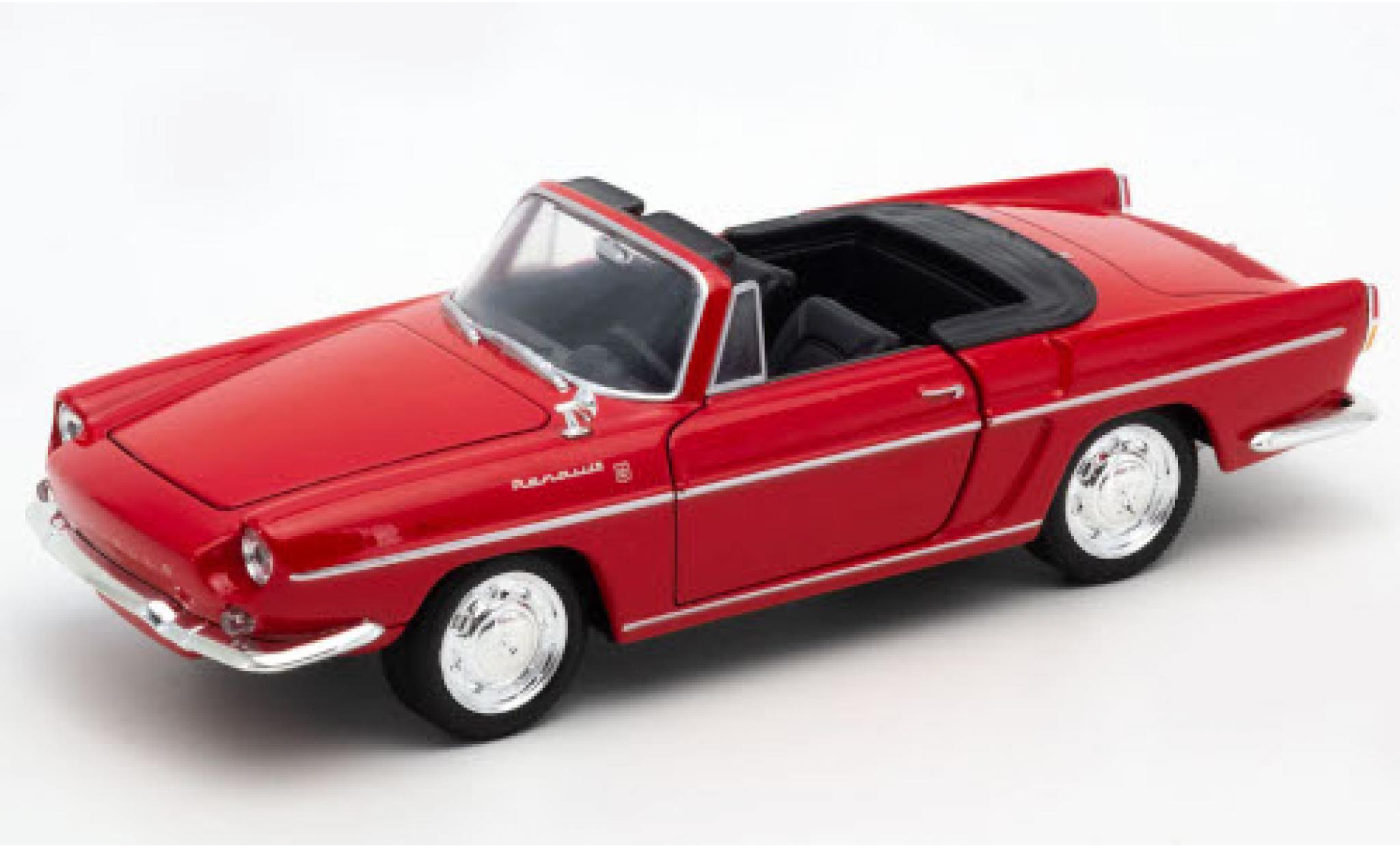 Renault Caravelle 1/24 Welly rood ge&ouml;ffnetes Verdeck modelauto